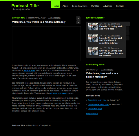 6:00 AM podcast theme preview