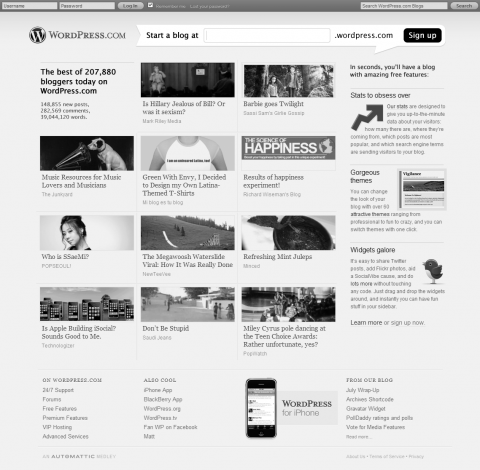 Suggestions for improving WordPress.com redesign