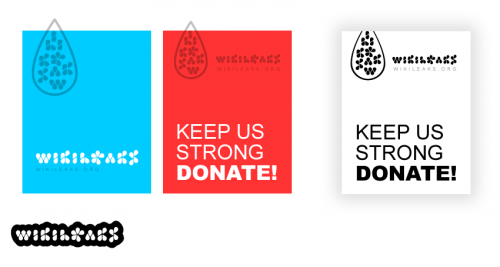 WikiLeaks identity, posters