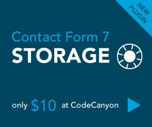 Buy Storage for Contact Form 7 plugin