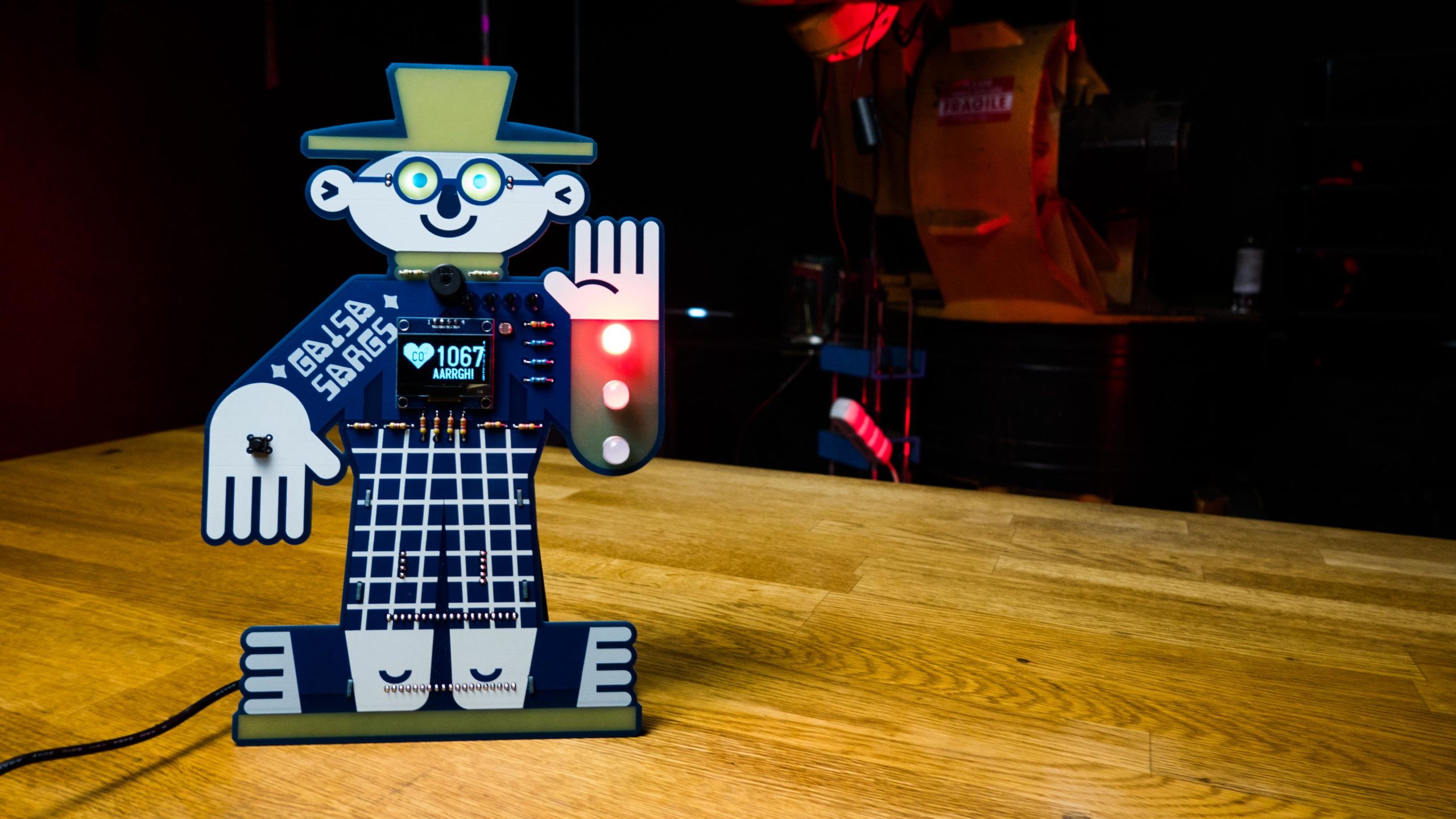 Gaisa sargs elektronikas komplekts bērniem